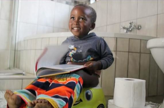 Young children in a safe and caring environment